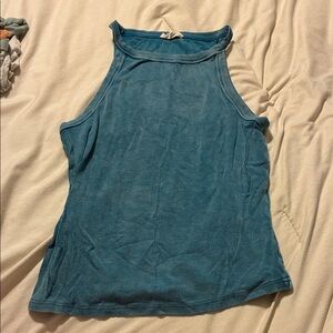 LA MIEL Teal Tank Top